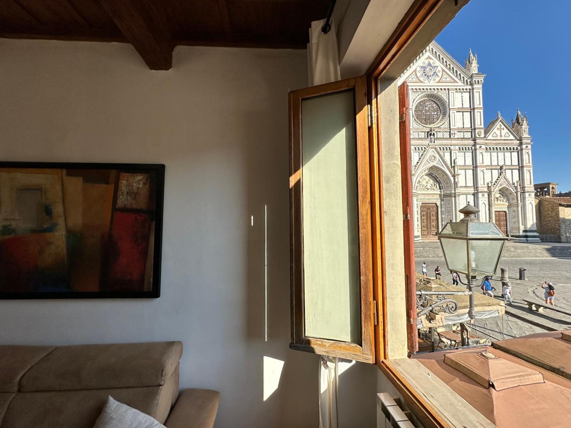 Апартаменты Luxurious View On Santa Croce Флоренция Экстерьер фото
